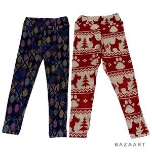 2 pack kids S/M leggings